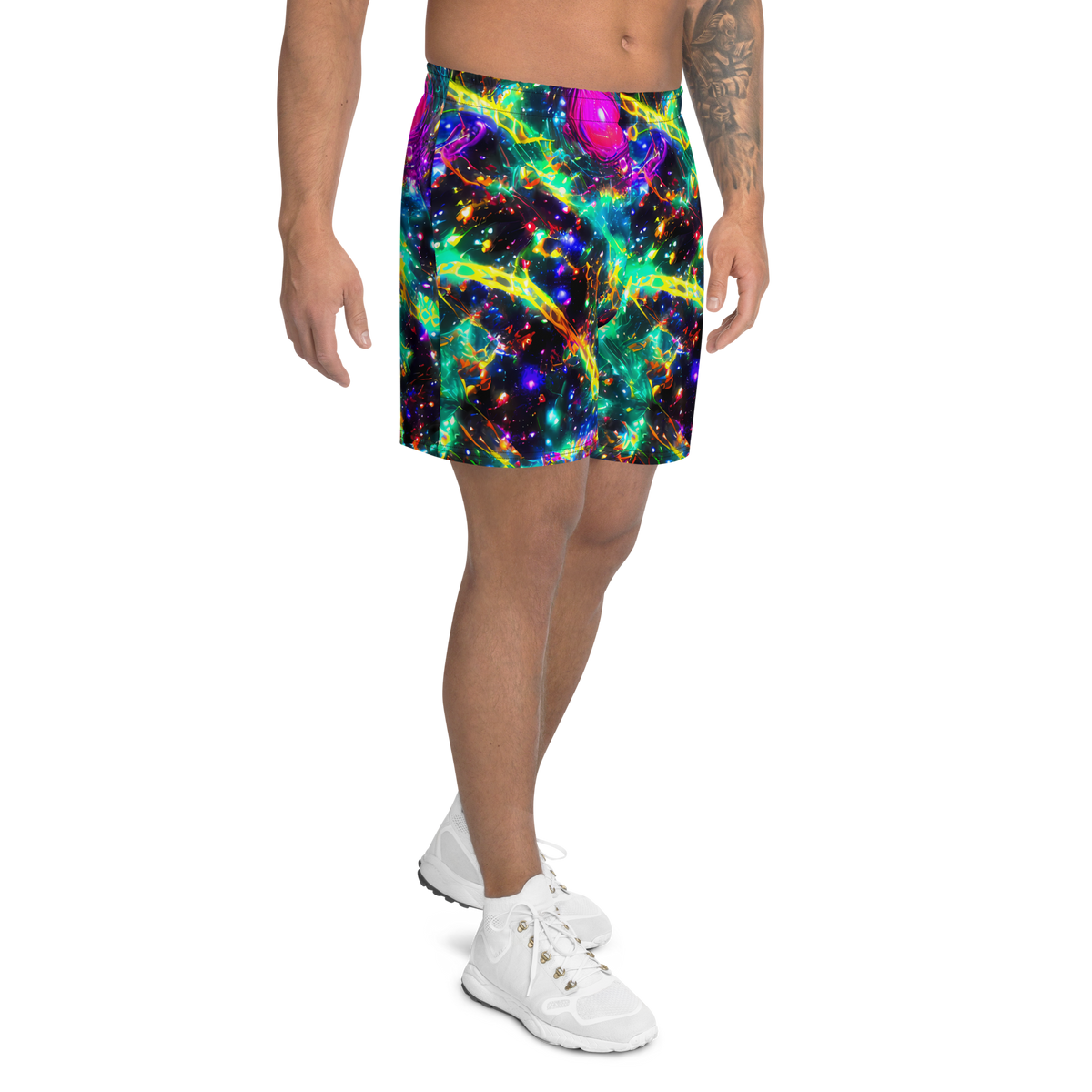 Men's Athletic Shorts - Blythe Nebula