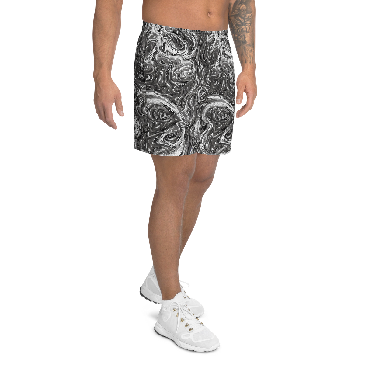 Men's Athletic Shorts - Nebulous Night