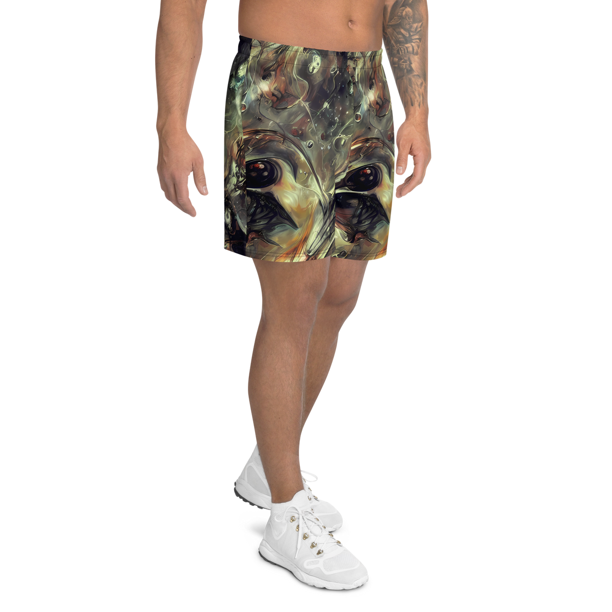 Men's Athletic Shorts - Chaos Crescendo