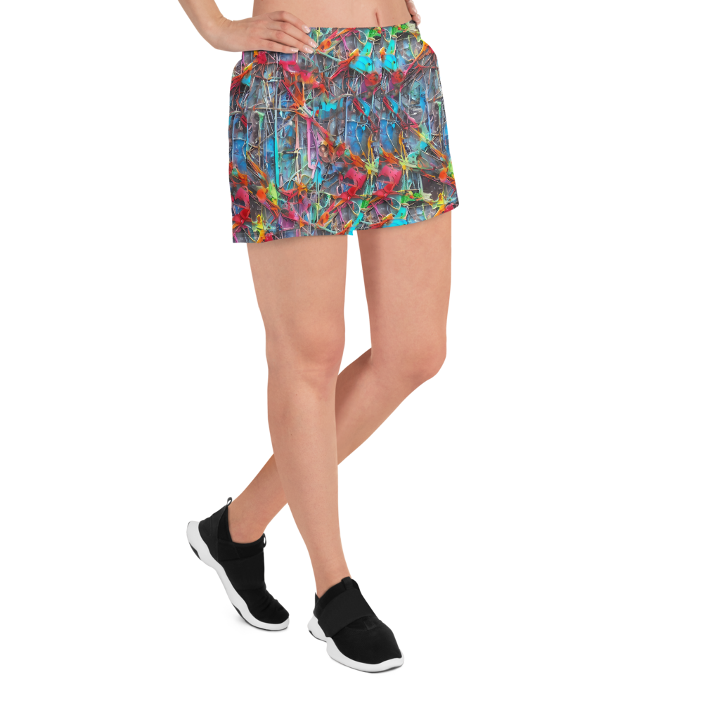 Women’s Athletic Shorts - Junkyard Jewel