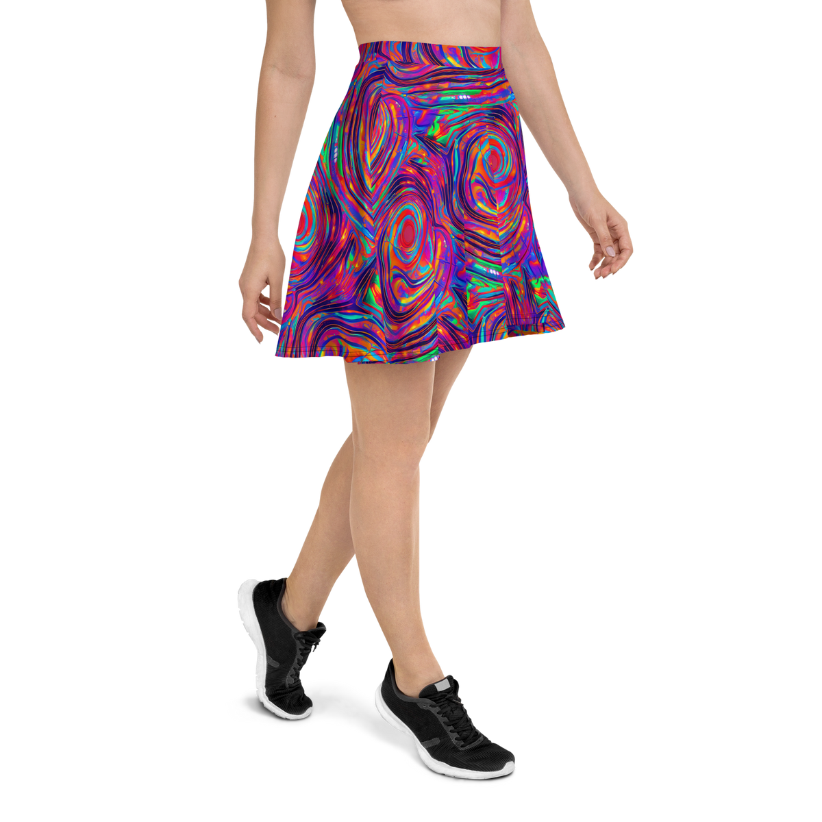 Skater Skirt - Quantum Spiral