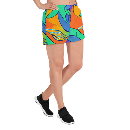 Women’s Athletic Shorts - Archipenko Dream