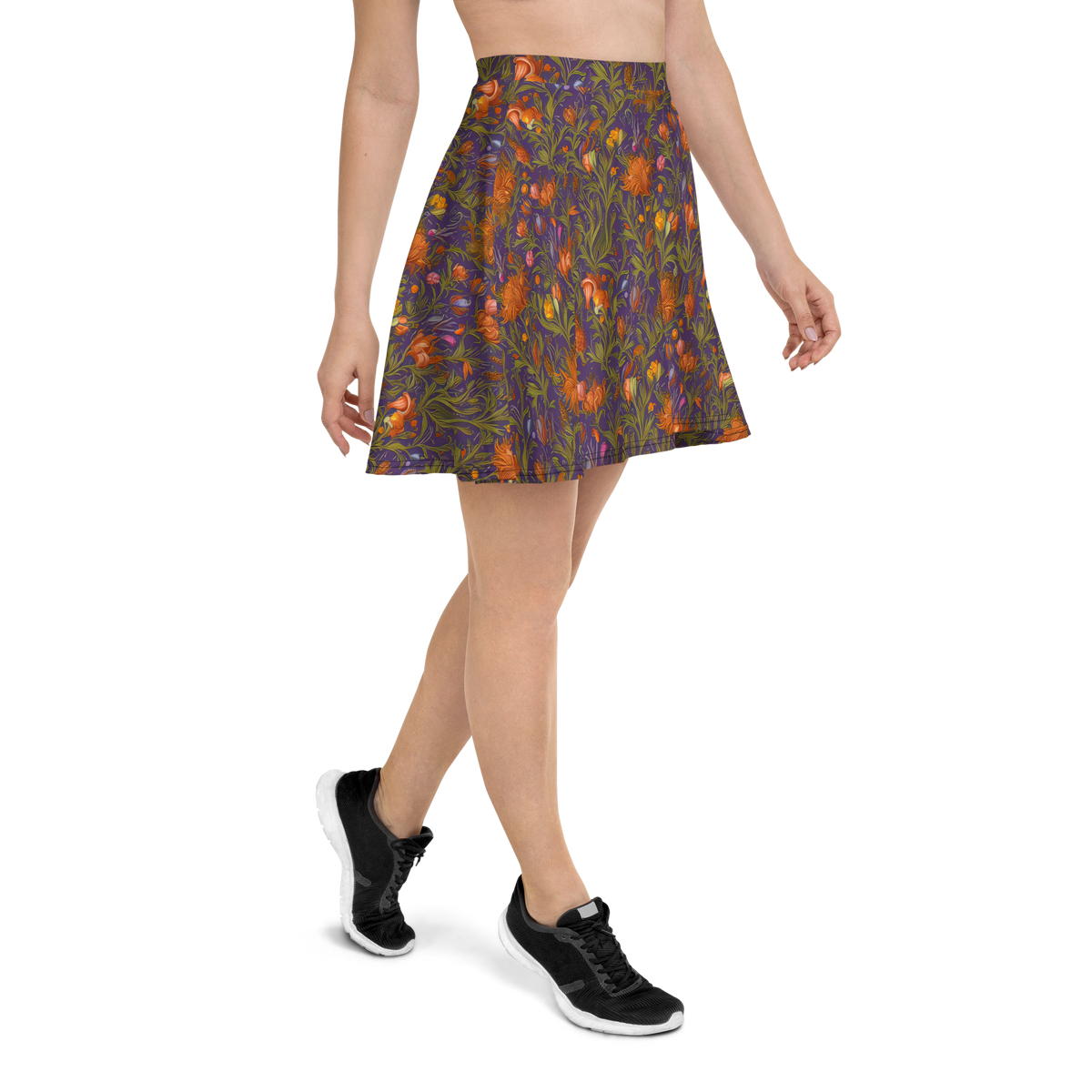 Skater Skirt - Botanical Nebula