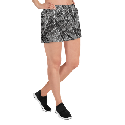 Women’s Athletic Shorts - Gothic Whirlwind