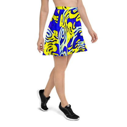 Skater Skirt - Electric Horizon