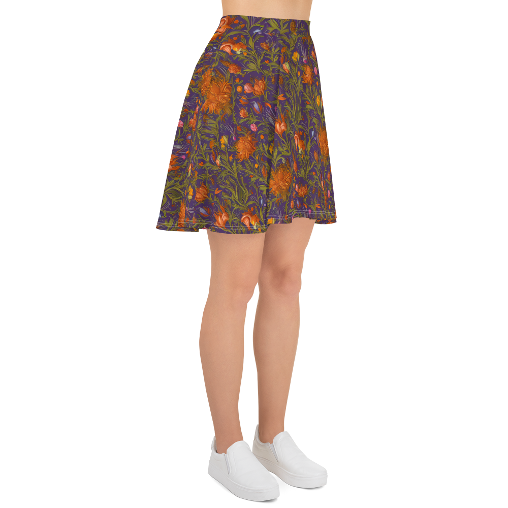 Skater Skirt - Botanical Nebula