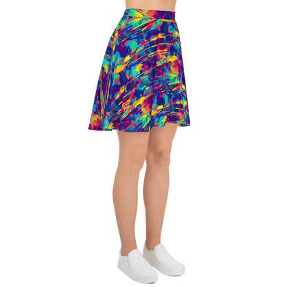Skater Skirt - Spectrum Streaks