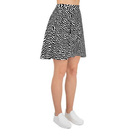 Skater Skirt - Static Swirl