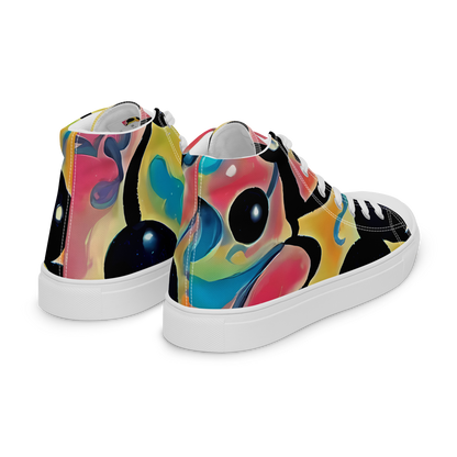 Women's High Top Canvas Shoes - Midday Mirage