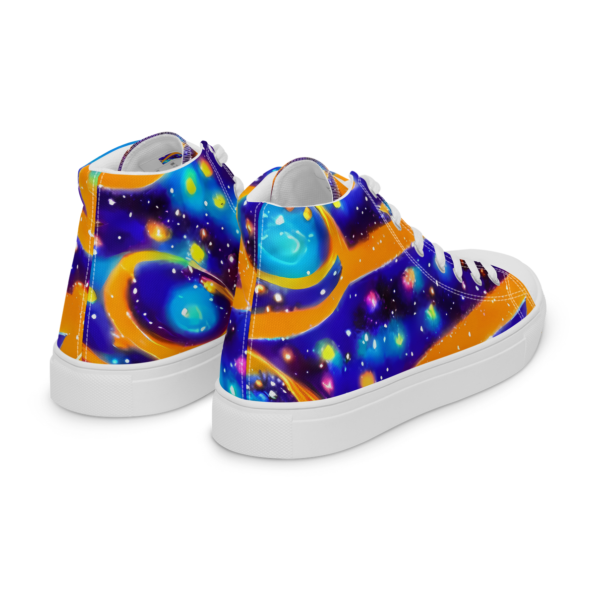 Men's High Top Canvas Shoes - Epic Orbit