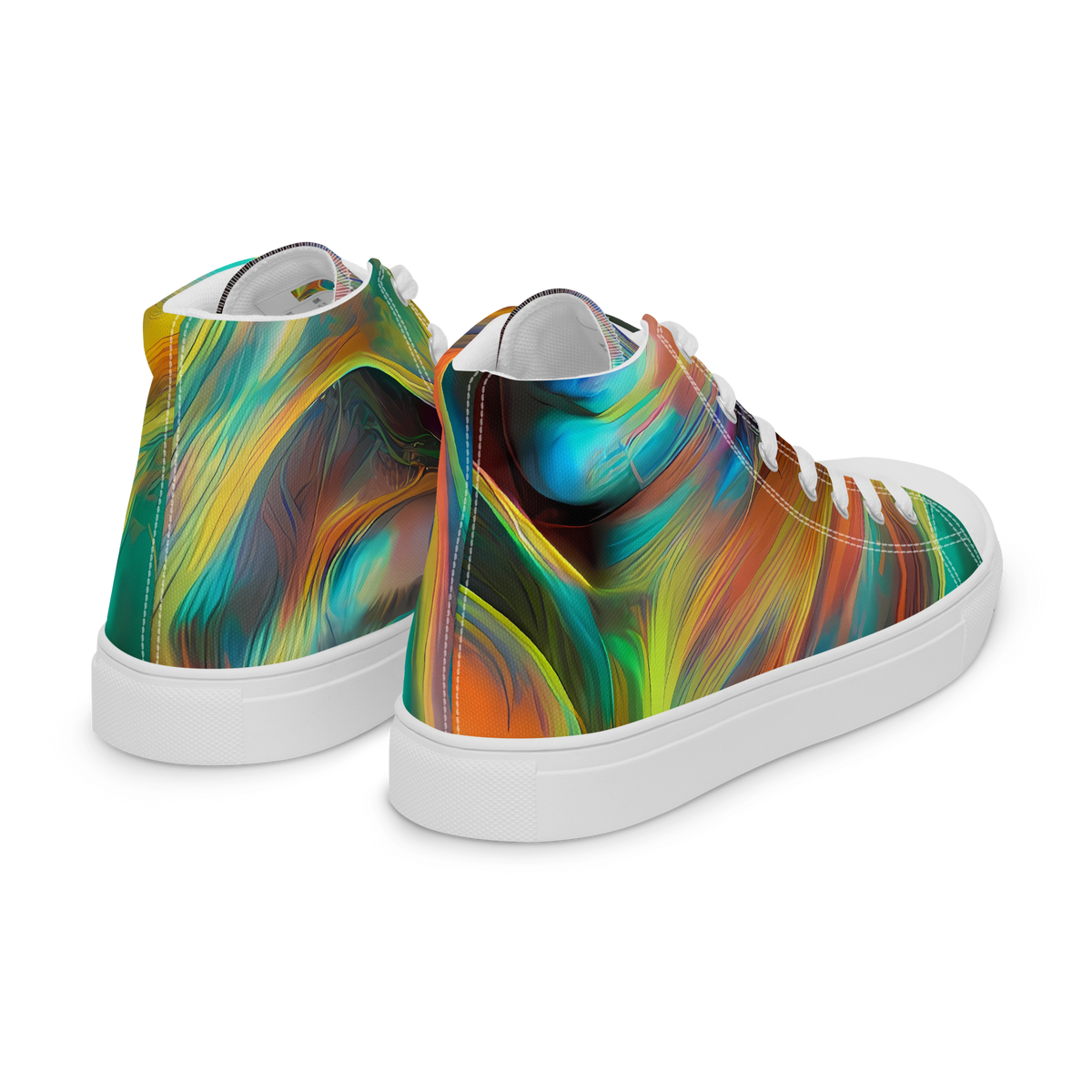 Women's High Top Canvas Shoes - Dreamweaver Fusion