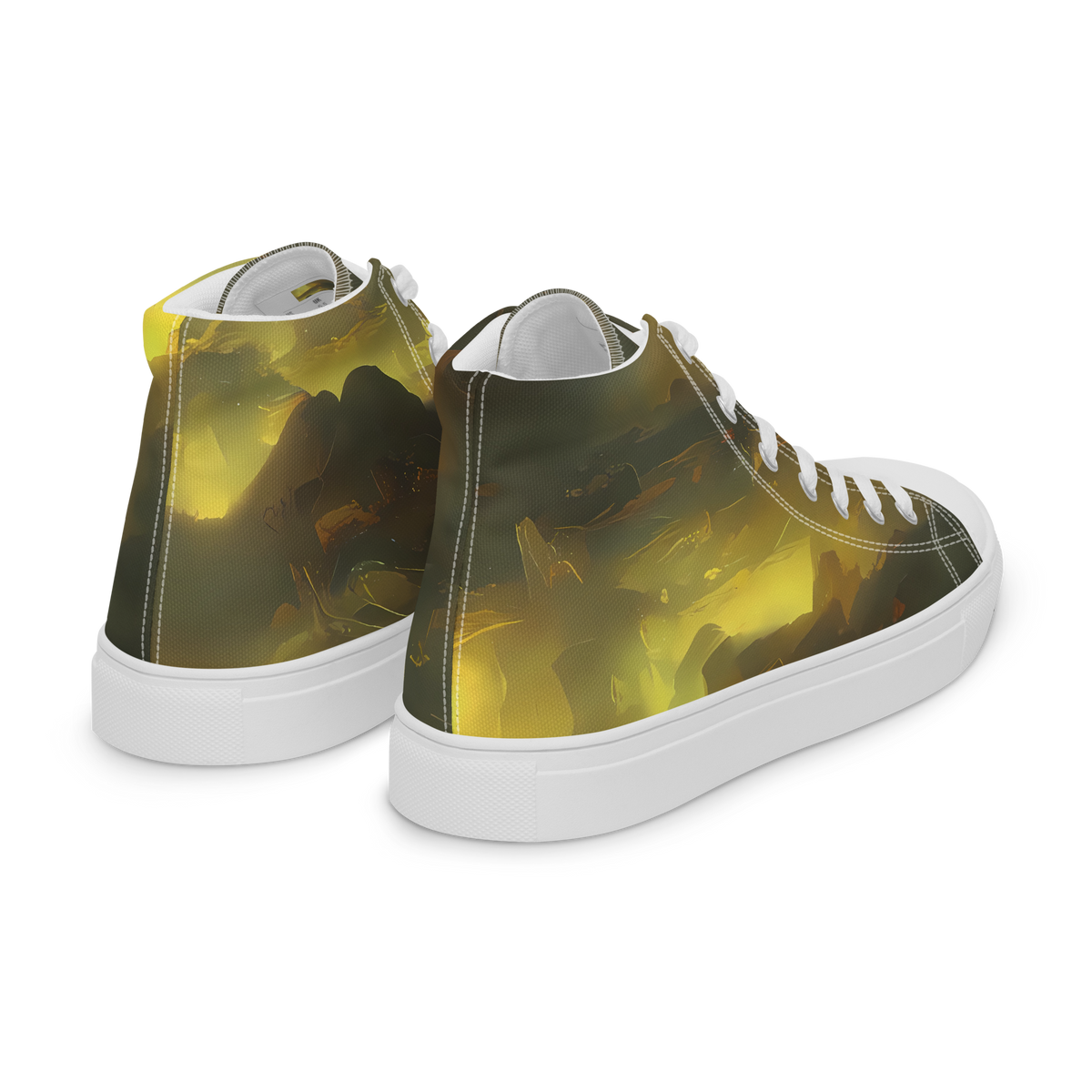 Women's High Top Canvas Shoes - Crimson Tide