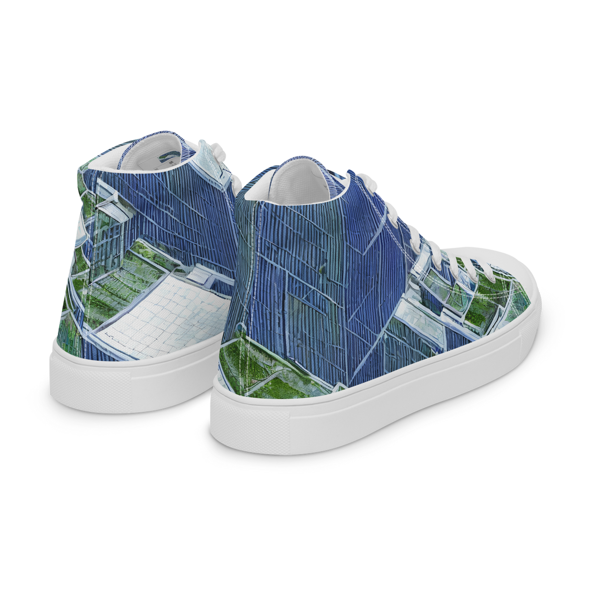 Men's High Top Canvas Shoes - Urban Eden