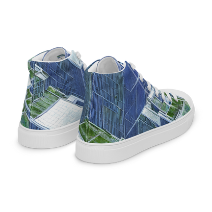 Men's High Top Canvas Shoes - Urban Eden