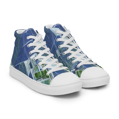 Men's High Top Canvas Shoes - Urban Eden