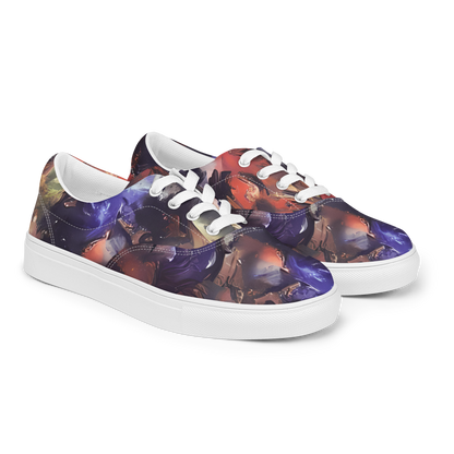Women's Lace-Up Canvas Shoes - Twisted Terra