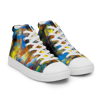 Men's High Top Canvas Shoes - Wallis Warp