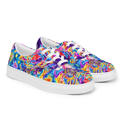 Men's Lace-Up Canvas Shoes - Aquatic Whim