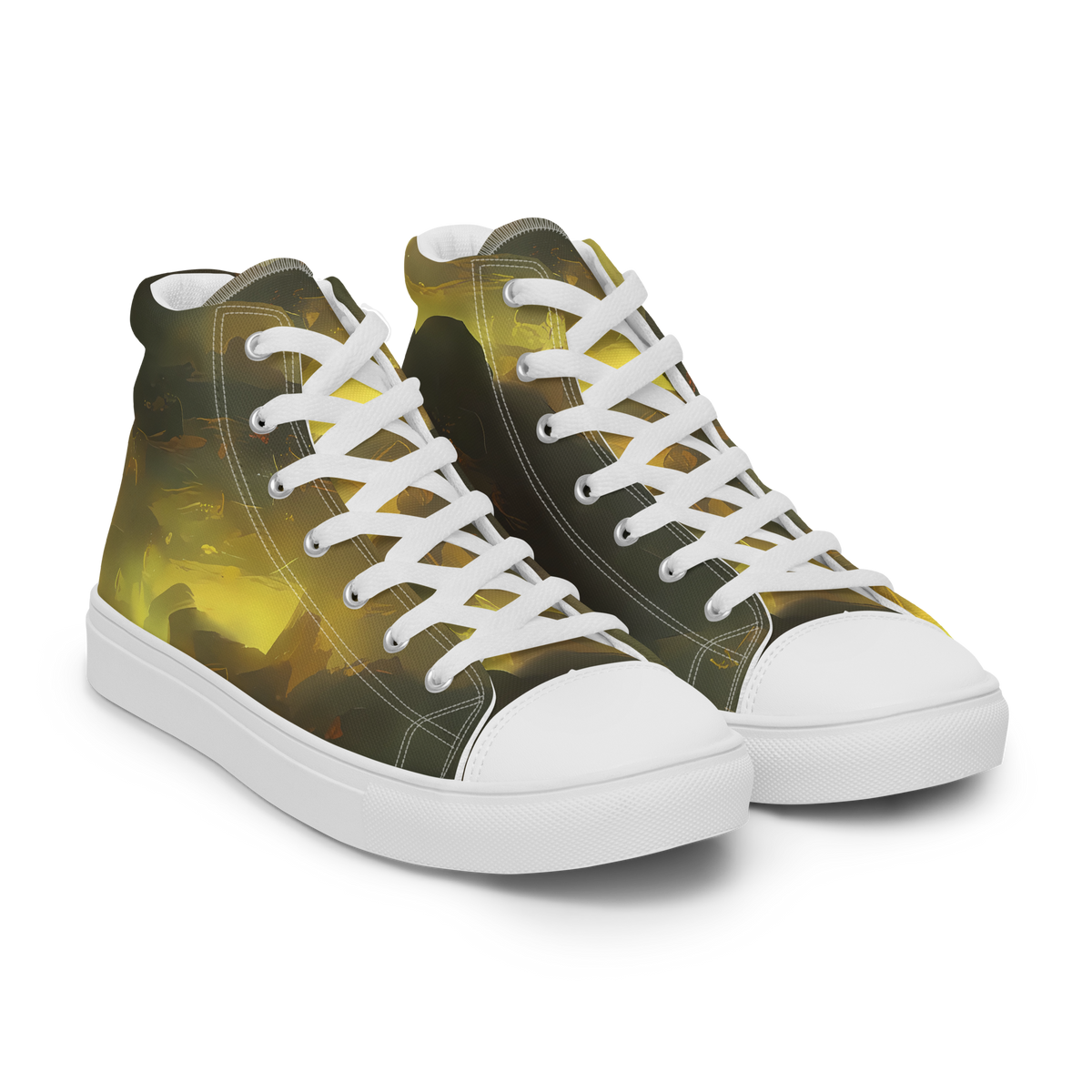 Women's High Top Canvas Shoes - Crimson Tide