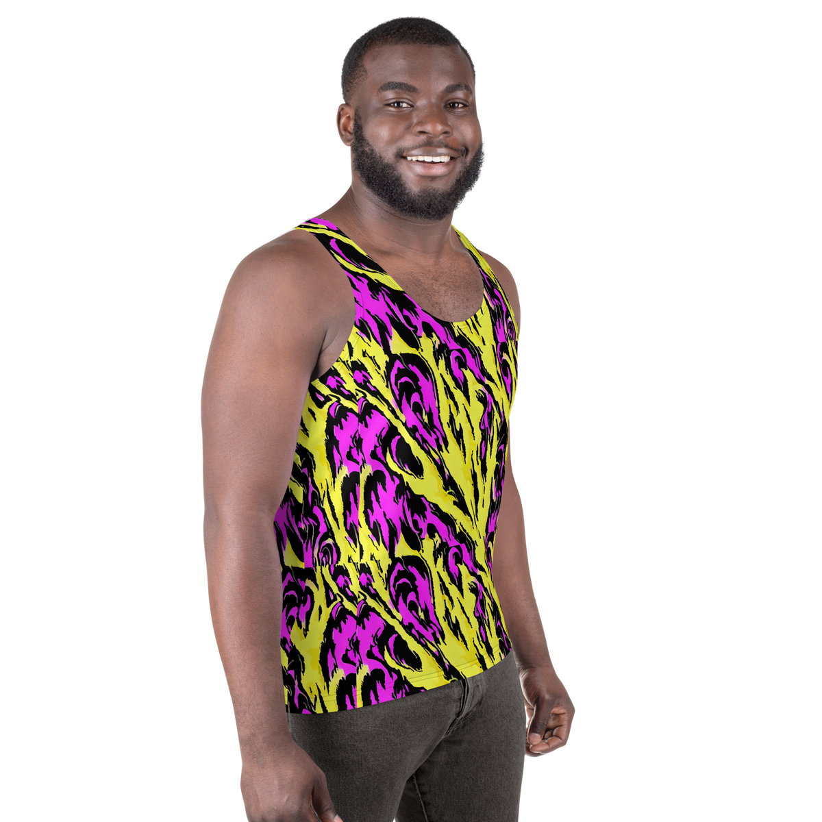 Men's Tank Top - Neon Savanna