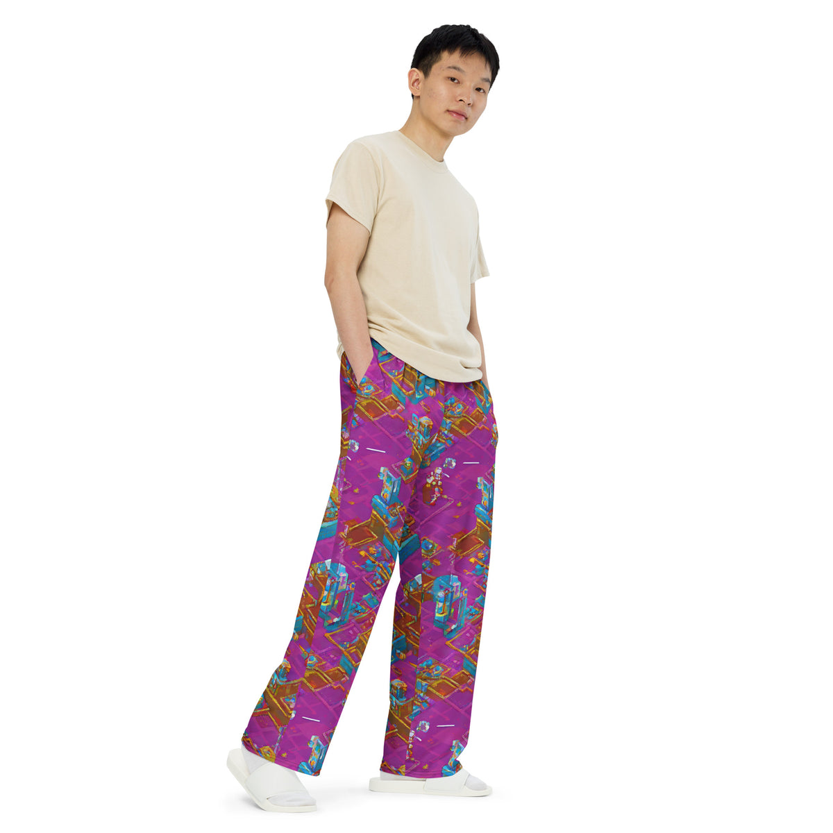 Wide-Leg Pants - Quantum Palaces