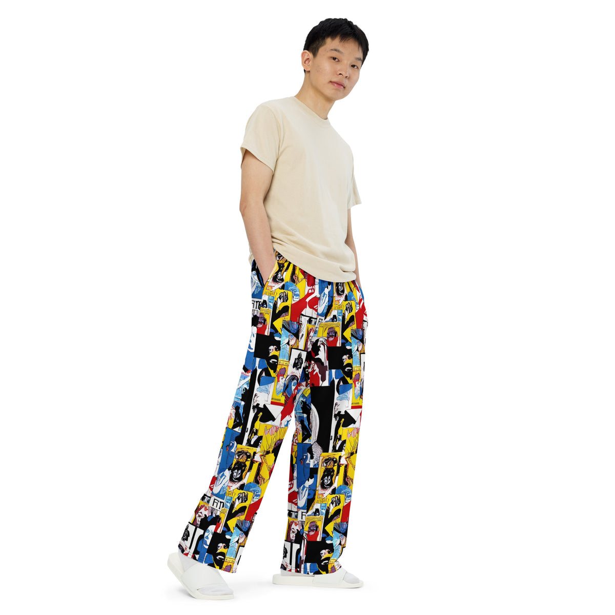 Wide-Leg Pants - Pop Art Parade