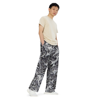 Wide-Leg Pants - Mashburn Swirls
