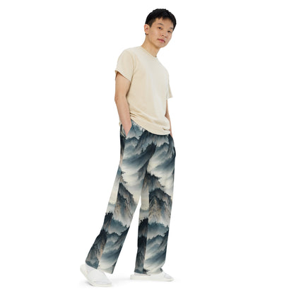 Wide-Leg Pants - Misty Peaks