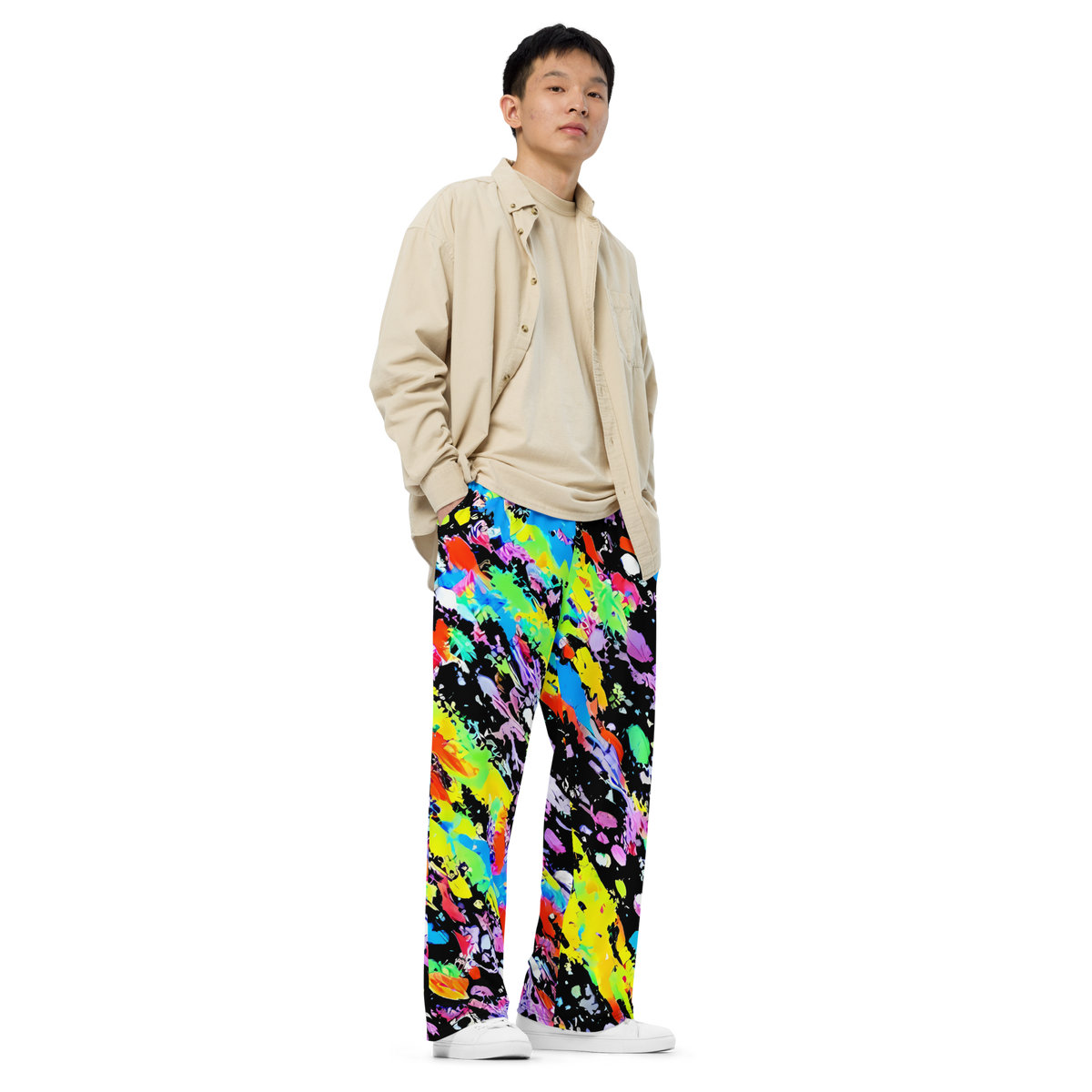 Wide-Leg Pants - Pollock Pulse
