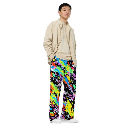 Wide-Leg Pants - Pollock Pulse