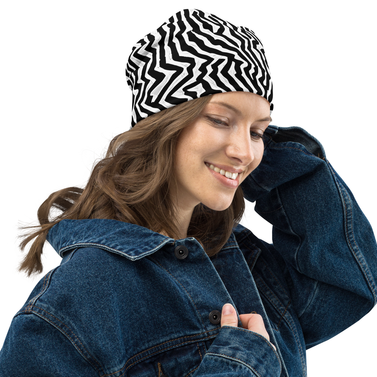 Beanie - Static Swirl