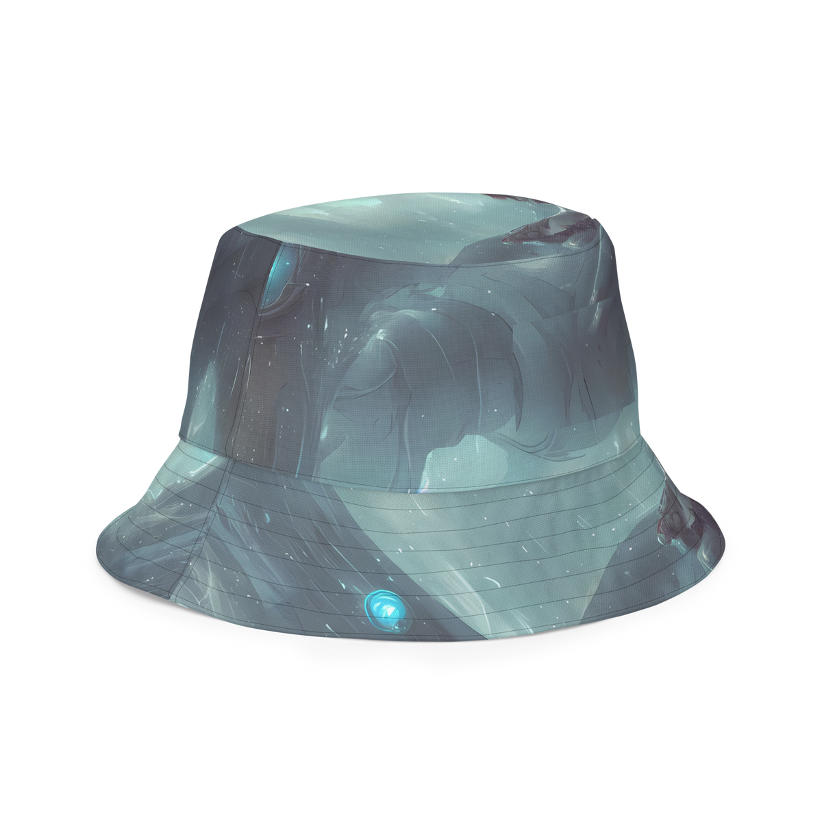 Reversible Bucket Hat - Liquid Serenity