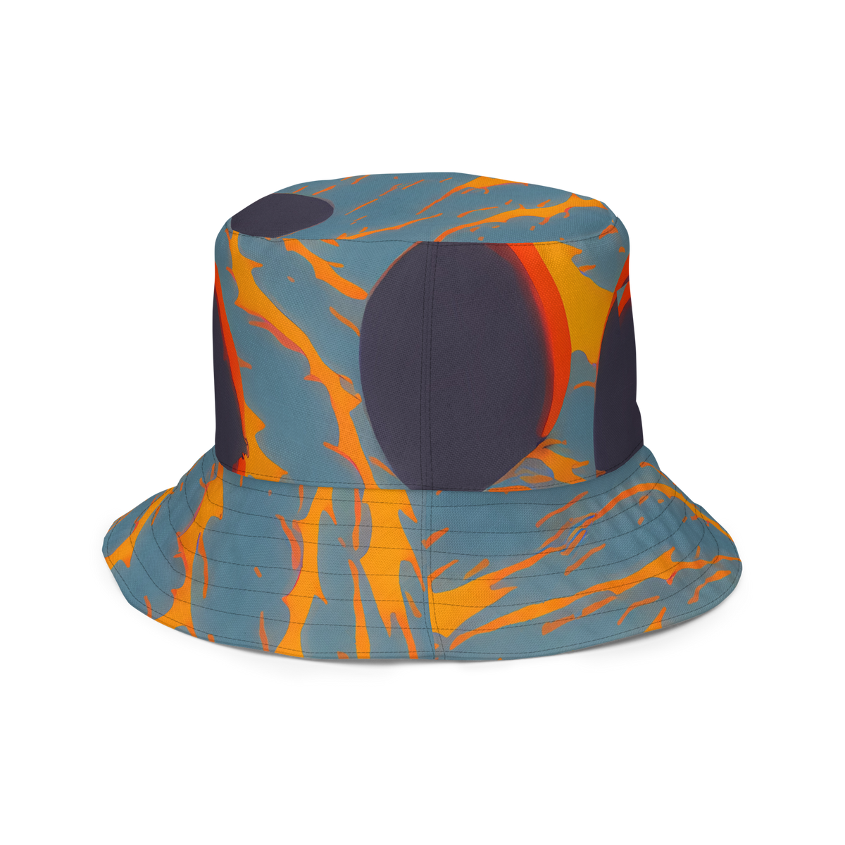 Reversible Bucket Hat - Flames of Gravity
