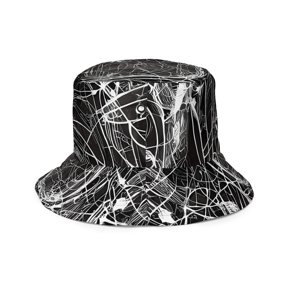 Reversible Bucket Hat - Nexus of Lines