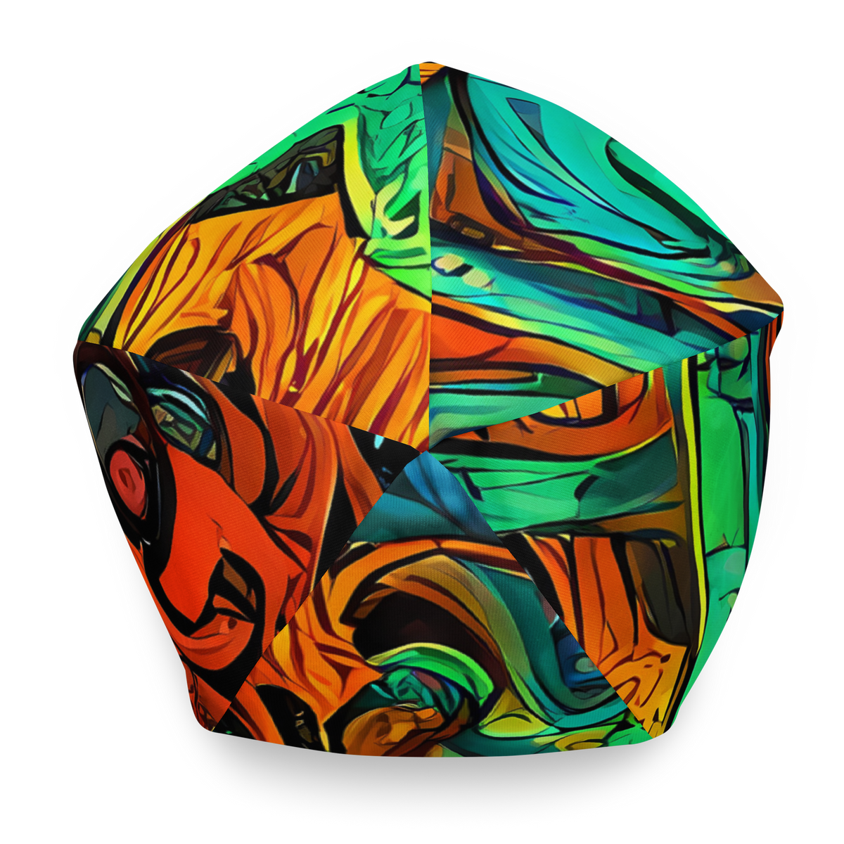 Beanie - Flaming Mirage