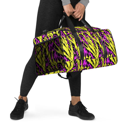 Duffel Bag - Electric Zebra