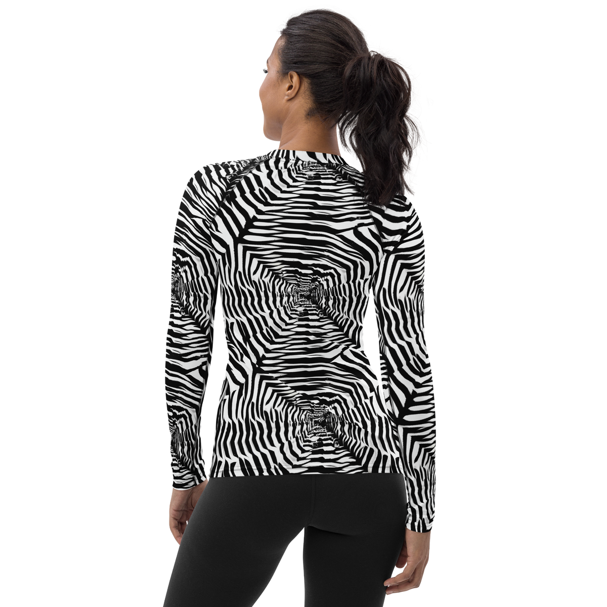Women's Rash Guard - Shadowed Illusions