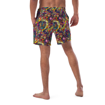 Swim Trunks - Cosmic Collage