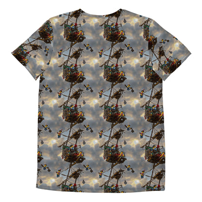 Men's Athletic T-Shirt - Skyward Adventure