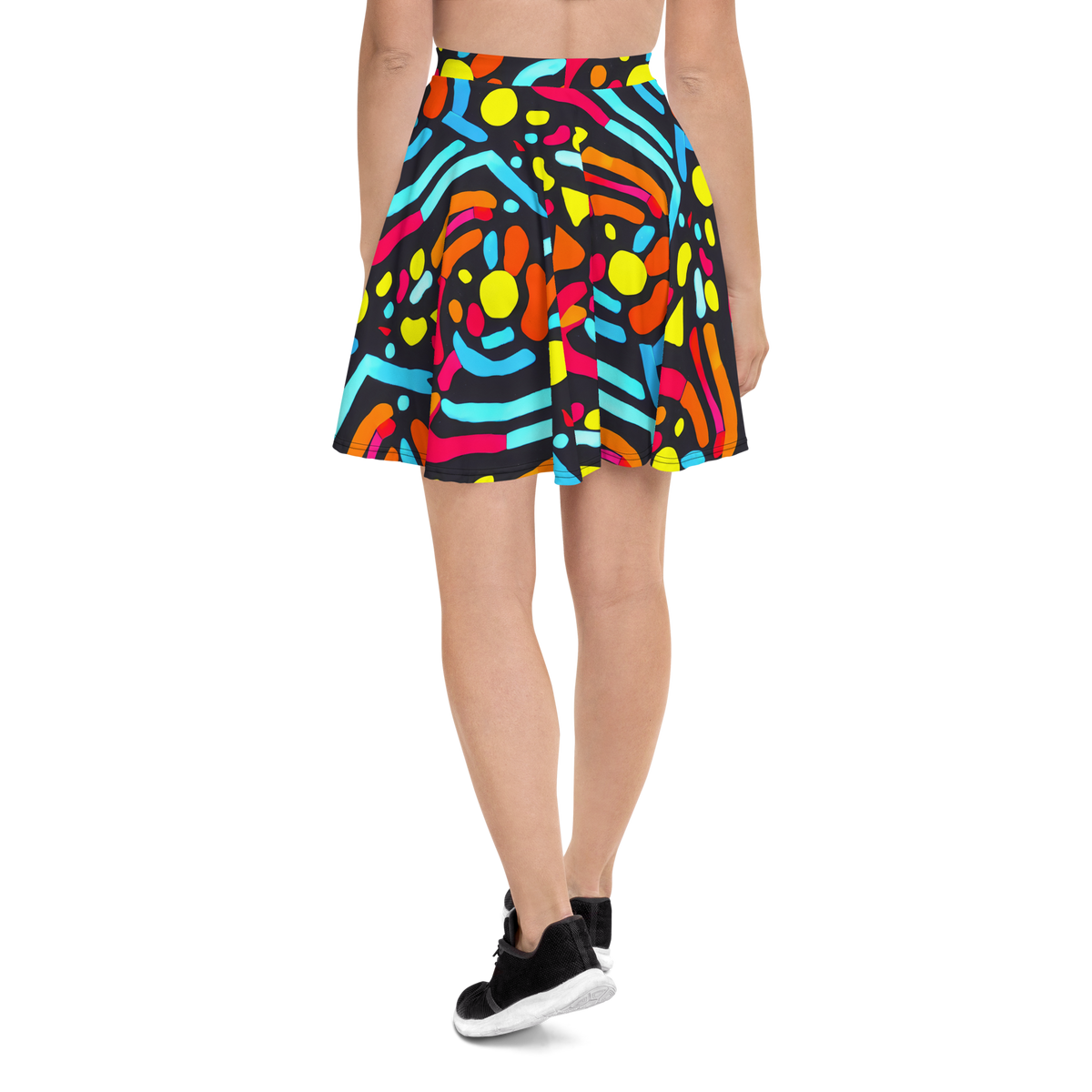 Skater Skirt - Midnight Stream