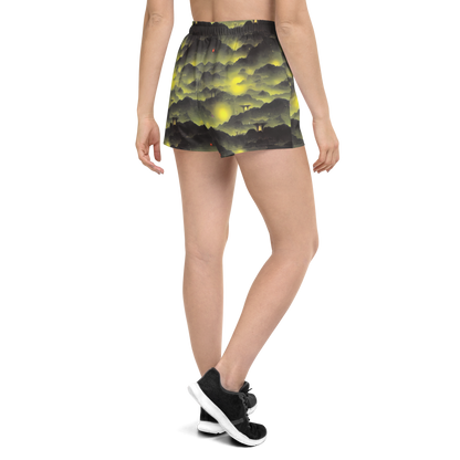 Women’s Athletic Shorts - Spectral Isle