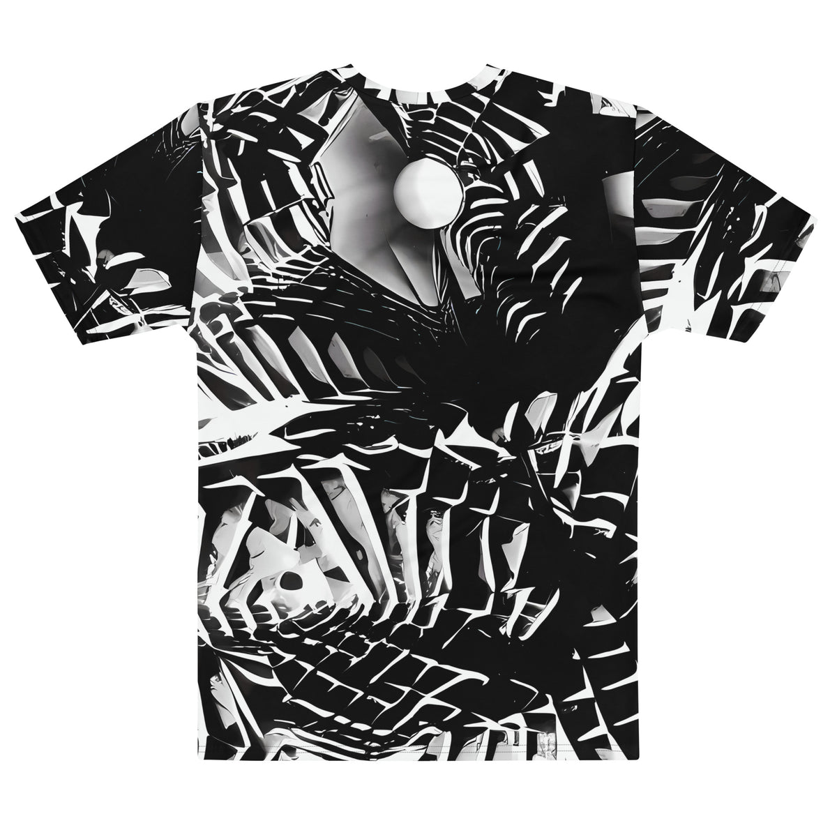 Men's Crew Neck T-Shirt - Illusion Vortex