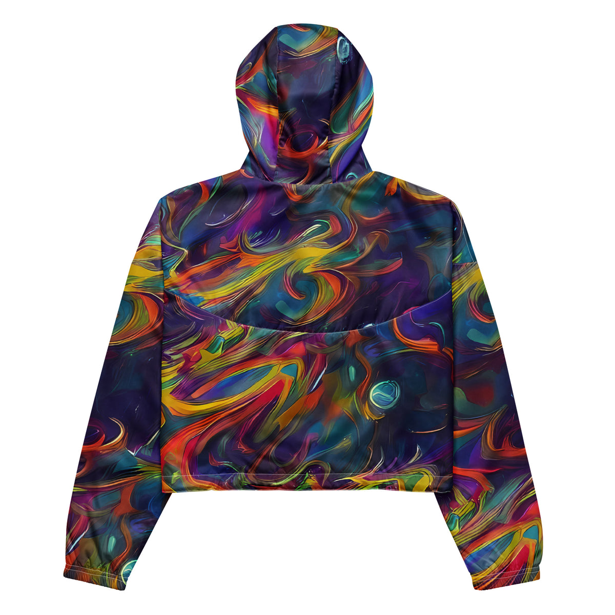 Women's Cropped Windbreaker - Chromalush