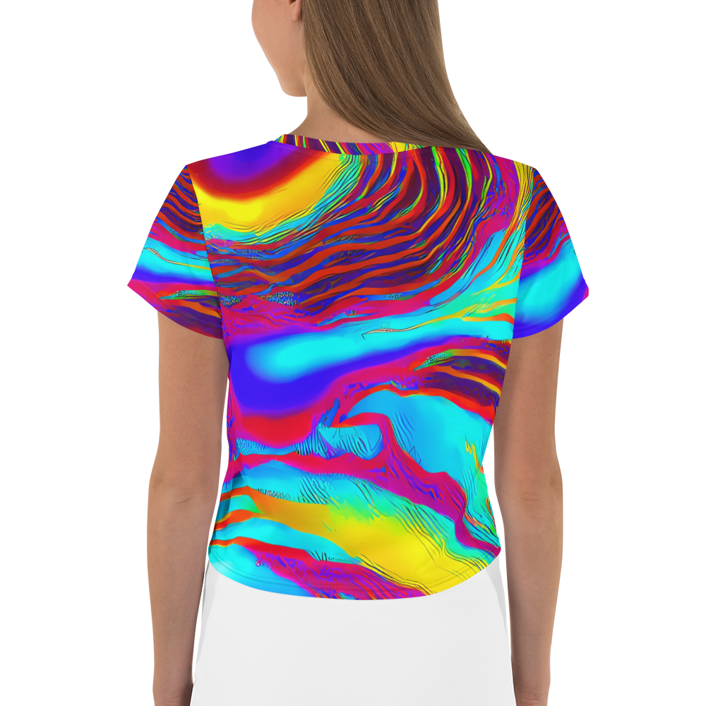 Women's Crop Tee - Kapoor Vortex