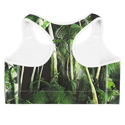 Sports Bra - Emerald Canopy