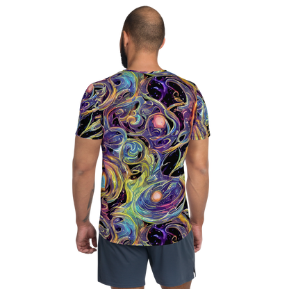 Men's Athletic T-Shirt - Lebacq Swirl