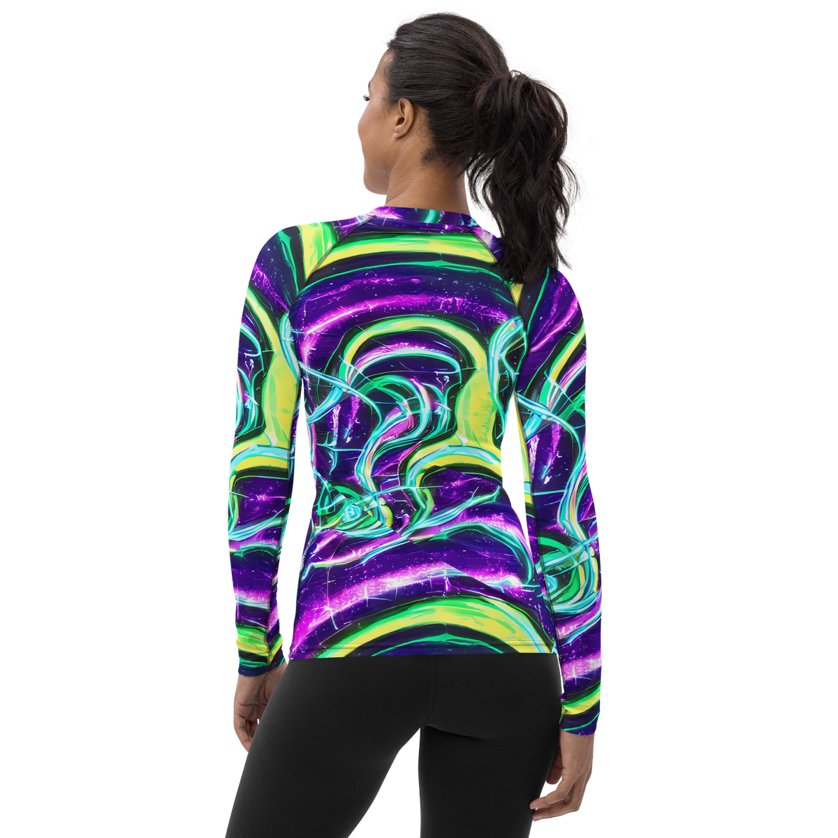 Women's Rash Guard - Quesnel's Vortex