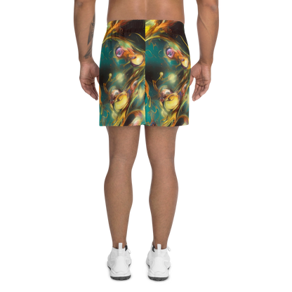 Men's Athletic Shorts - Elegant Whirl