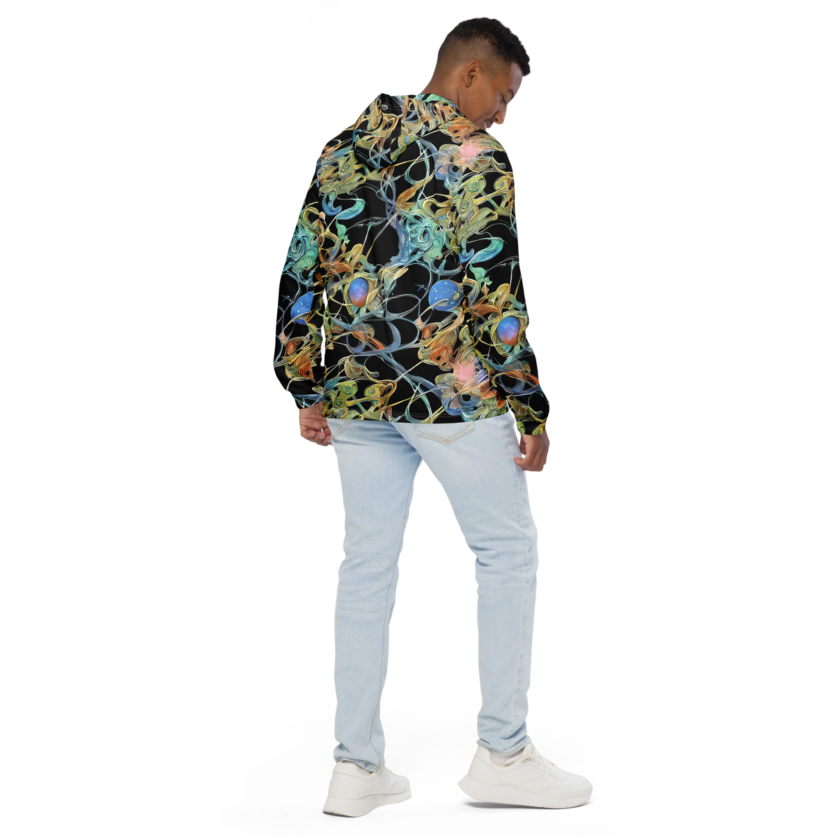 Men's Windbreaker - Infinite Mist
