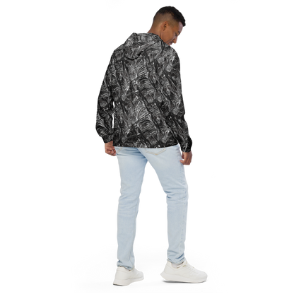 Men's Windbreaker - Gothic Whirlwind
